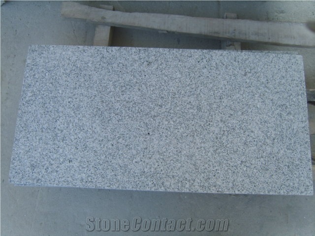 G603 Bianco Sardo Silver Grey Granite Honed Tiles,Sesame White Granite,Crystal Grey Granite,Light Grey Granite,Granito Gris Flooring Tile