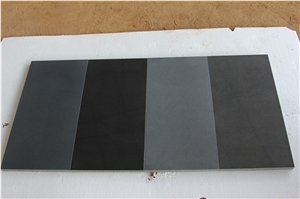 Honed Superior China Black Basalt Light Grey Andesite Lava Stone Slabs Tiles Wall Cladding Panel,Floor Covering Pattern,Exterior Pool Deck Surround