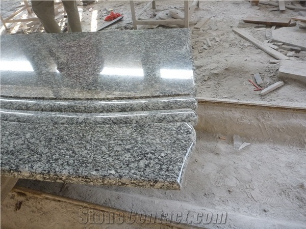 Sea Wave Spray White Granite Slabs Tiles,G423 Seawave White Granite Panel Wall Cladding,Floor Covering Pattern,Airport Interior Walling Tile