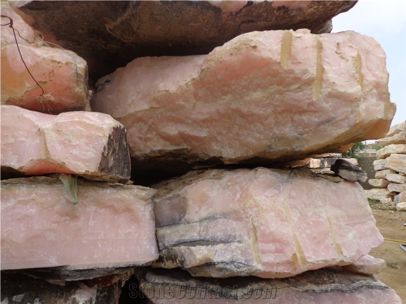 Pink Onyx Block