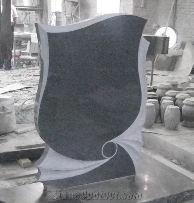 G654 Granite Headstone & Tombstone
