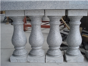 Grey Granite Balustrade & Railings, G603 Grey Granite Railings