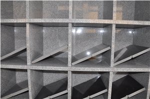 Grey Granite Columbarium with Shanxi Black Door