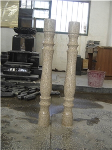 Harvest Golden Granite Balustrade and Handrail, G682 Yellow Granite Handrail