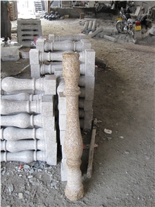 Harvest Golden Granite Balustrade and Handrail, G682 Yellow Granite Handrail