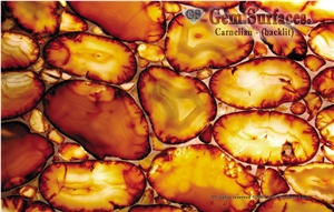 Carnelian Gemstone Slab & Tiles