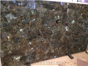 Labradorite Electric Midnight Gemstone Slab & Tiles