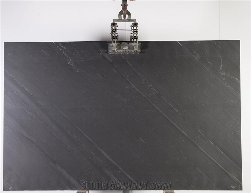 Black Wave Phyllite Slabs, Tiles