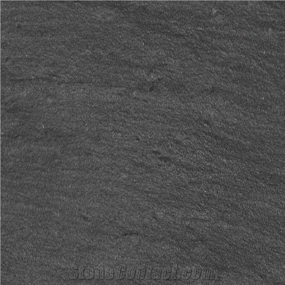 Porto Black Slate Slabs, Ardosia De Valongo Black Slate Slabs