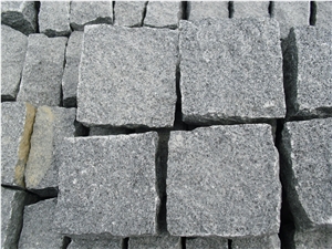 Cheap G654 Dark Grey Split Faced Driveway Granite
