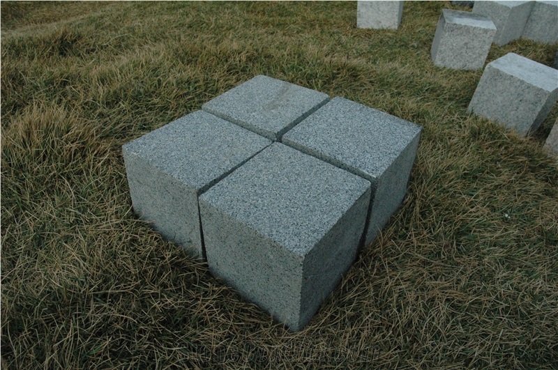 G654 Grey Flamed Ourdoor Paving Stone