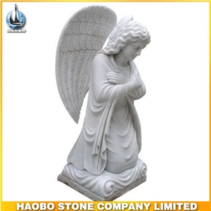 Marble Angel Statue Sculpture, White Marble Sculptures Marble Angel Statue Sculpture, White Marble Sculptures