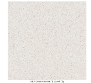 New Diamond White Quantum Quartz Stone Tiles