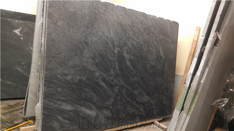 Indigo Soapstone Slabs & Tiles, India Grey Soapstone