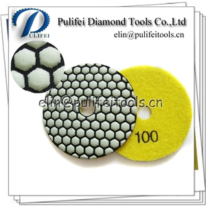 Angle Grinder Diamond Dry Polishing Pad for Stone Dry Polishing