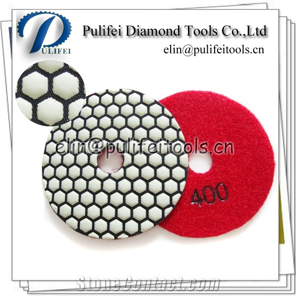 Angle Grinder Diamond Dry Polishing Pad for Stone Dry Polishing