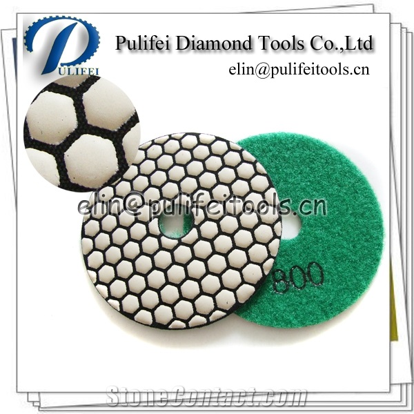 Angle Grinder Diamond Dry Polishing Pad for Stone Dry Polishing