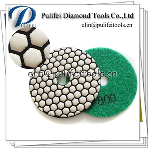 Angle Grinder Diamond Dry Polishing Pad for Stone Dry Polishing