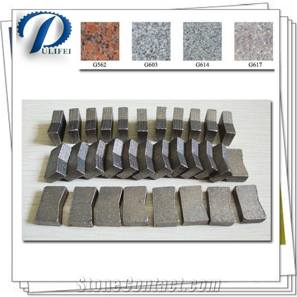 Circular Saw Blade Cutting Part Stone Diamond Segment Cutting Stone Block Machine