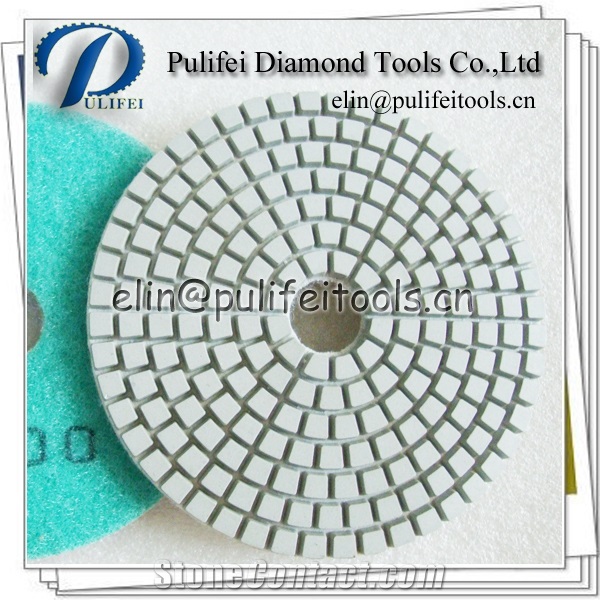 Hand Grinder Wet Use Diamond Polishing Pad Polishing for Granite Marble Stone
