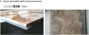 Red Dragon Onyx Semi-Translucent Panel