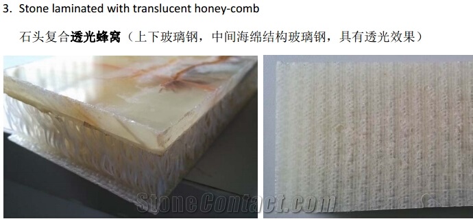 Red Dragon Onyx Semi-Translucent Panel