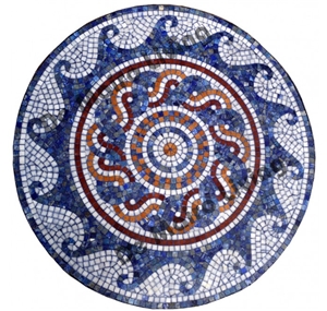 Lapis Lazuli Mosaic Art 1