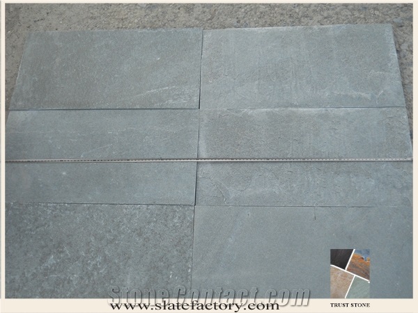 China Grey Slate Slabs & Tiles