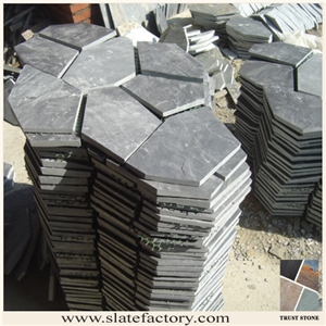 Slate Flagstone, Random Crazy Flagstone, Slate Crazy Paving, Black Slate Flagstone Paving Slate Flagstone, Random Crazy Flagstone, Slate Crazy Paving, Black Slate Flagstone Paving