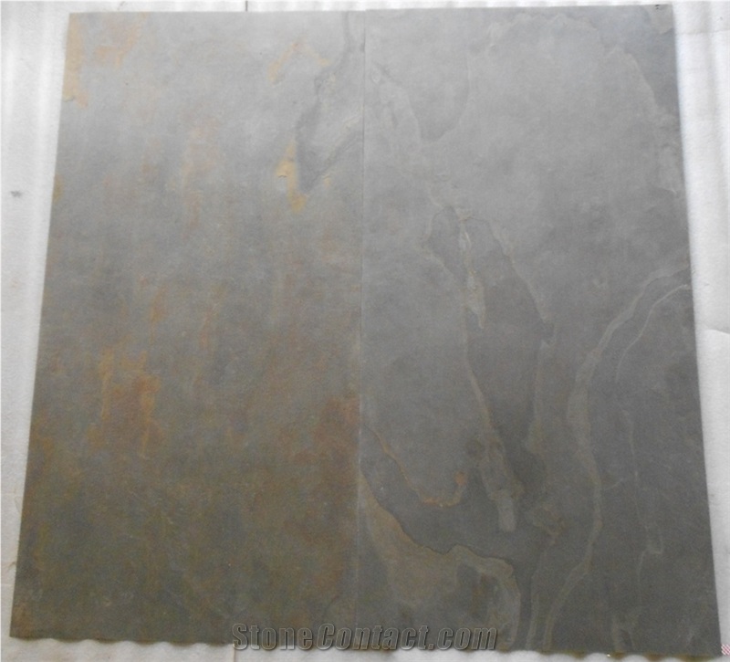 California Gold Slate Flexible Stone Veneer Sheets