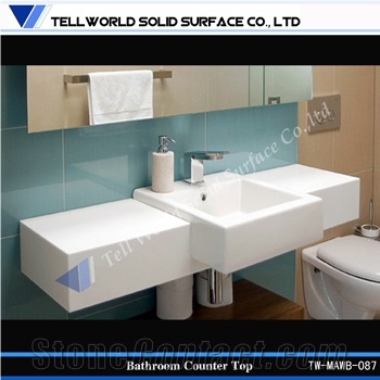 Solid Surface Wash Basin 2014 New Design, Solid Surface Marble Sinks & Basins