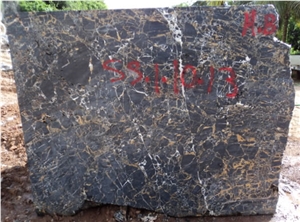 Caribbean Portoro Gold Marble Blocks