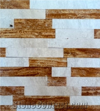 Dominican White Coral Stone Mosaics Tiles, Coral Stone Mosaic Wall Tiles