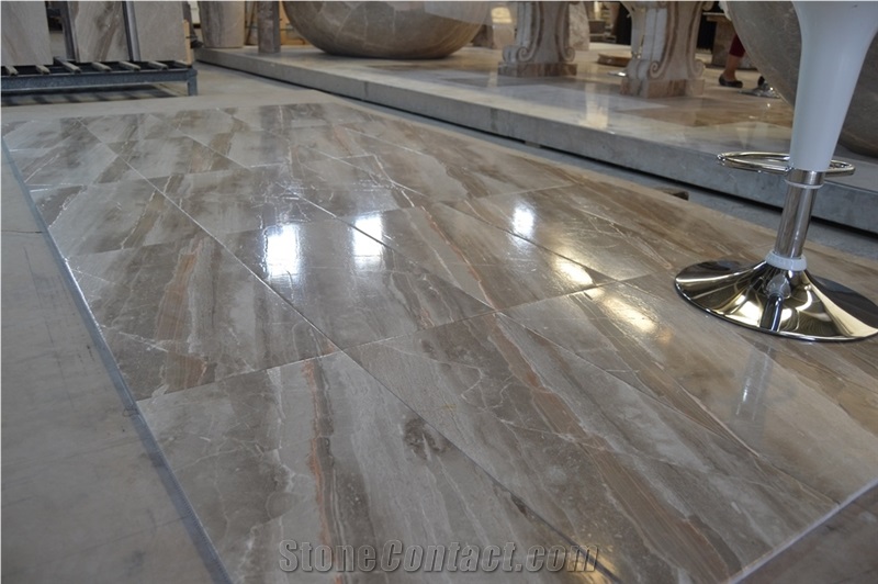 Erythrai Grey Marble Slabs & Tiles, from Turkey
