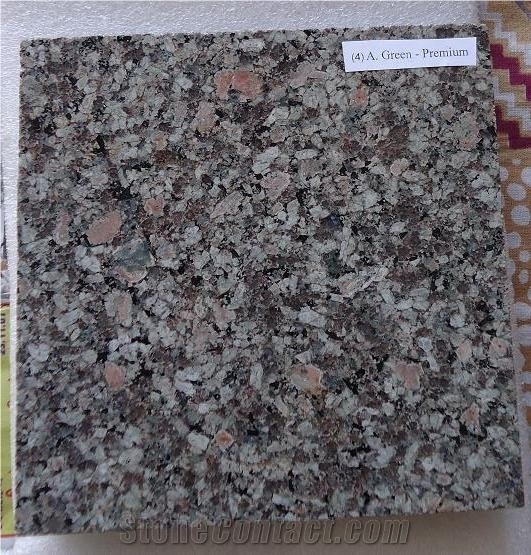 Apple Green Granite India Green Granite , Verde Green Granite Slabs & Tiles