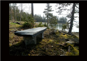Unique Rustic Monson Slate Exterior Table