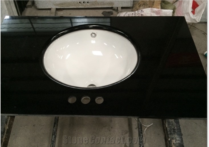 G684 Black Granite Countertop,Vanity Top