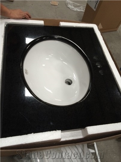 G684 Black Granite Countertop,Vanity Top