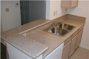 Sunset Gold Granite Kitchen Countertop, Wholesale G682 Prefab Granite Countertop, Granite G682 Countertop, G682 Yellow Granite Kitchen Countertops,Usa Best Selling Yellow Granite Bar Tops, Rust Yellow