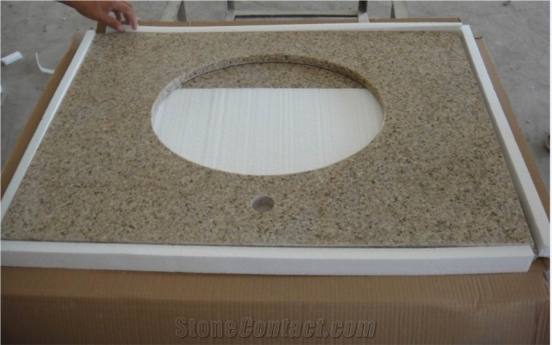 Sunset Gold Granite Kitchen Countertop, Wholesale G682 Prefab Granite Countertop, Granite G682 Countertop, G682 Yellow Granite Kitchen Countertops,Usa Best Selling Yellow Granite Bar Tops, Rust Yellow