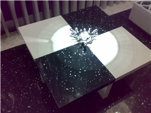 White Quartz Stone Table Top