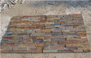 China Rust Slate Culture Stone,Wall Covering S1120