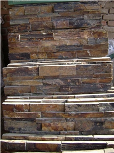 China Rust Slate Culture Stone,Wall Covering S1120