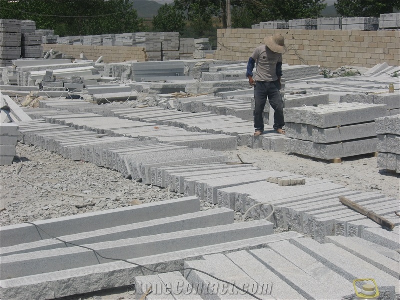 Grey Granite Driveway Edging Stone, G341 Grey Granite Kerbstone