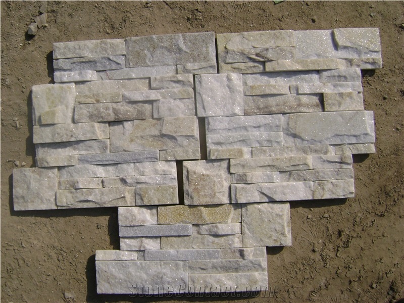 White Quartzite Culture Stone