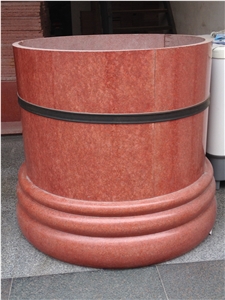 Sichuan Red Granite Column