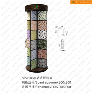 Tsianfan Mm120 Pop up Custom Tile Shop Sample Board Display Shelving Racks