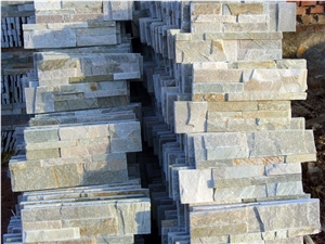 China Classic Rust Slate Cultured Stone/Stacked Stone,Ledgestone for Wall Cladding