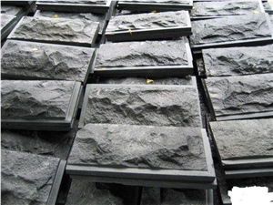 China Green Slate Mushroom Stone,Wall Stone