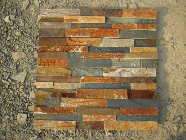 China Rust Slate Tiles& Slabs